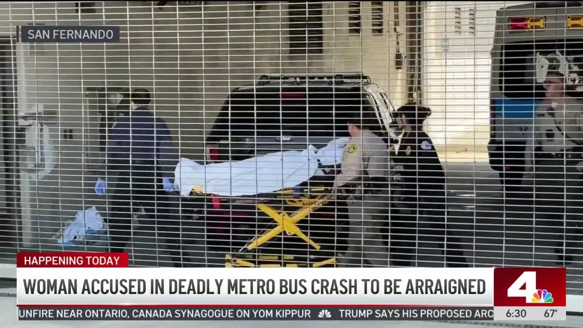 Woman Accused in Deadly Metro Bus Crash in Los Angeles County Is Set for Arraignment After Prosecutors Filed Charges in the Fatal Collision