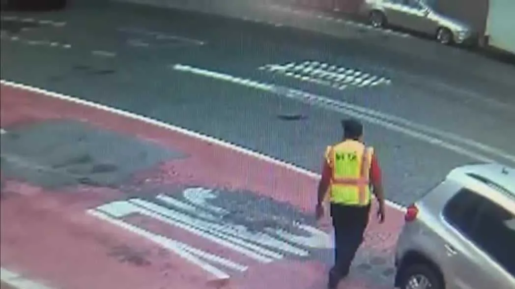 Baltimore MTA Bus Driver Arrested After Charles and Fayette Crosswalk Hit-And-Run Left Pedestrian Injured, Police Say and the Agency Says He Worked There 22 Years